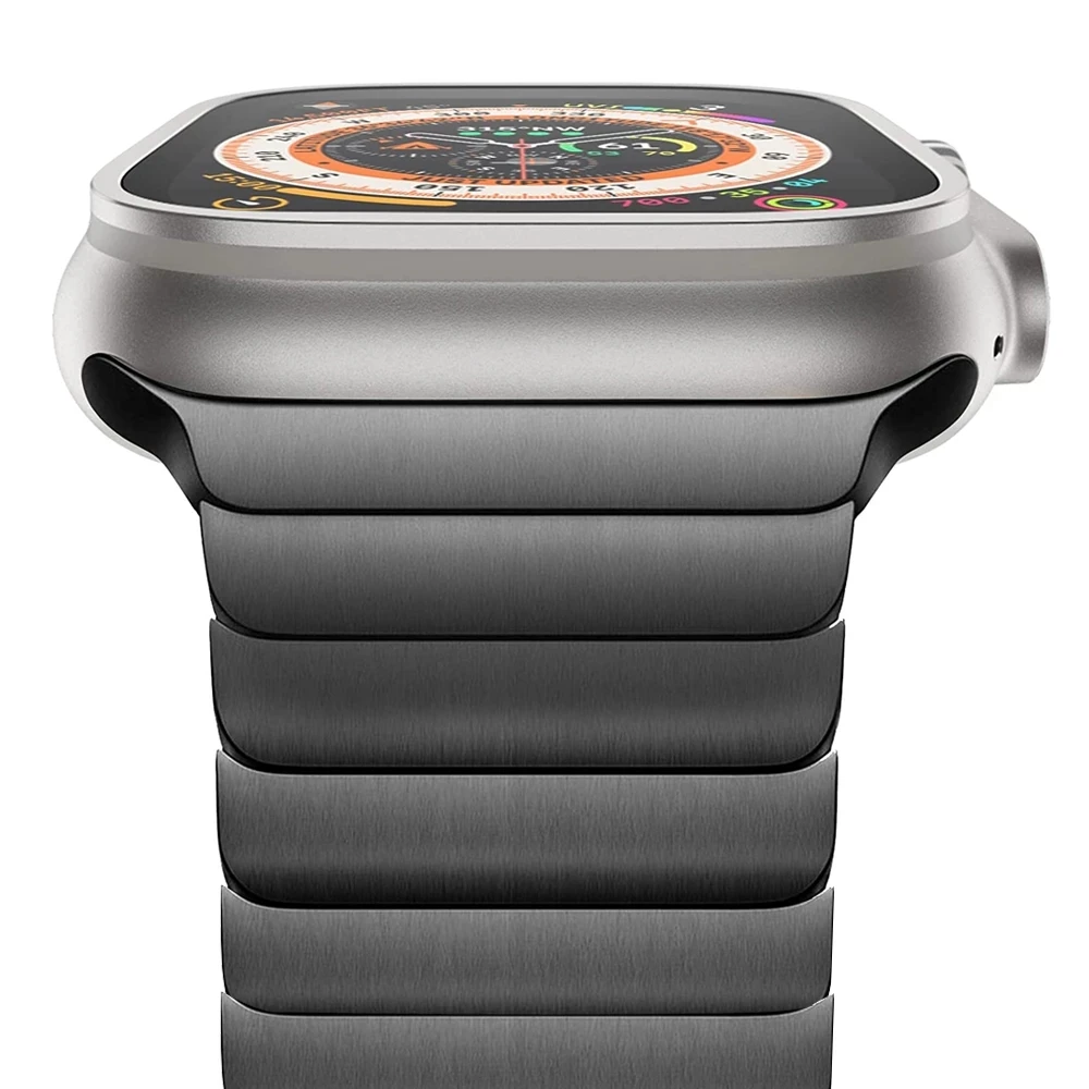 Stainless steel strap For Apple Watch 8 7 41 45mm Ultra 49mm Titanium Strap Link Bracelet for iWatch Series 6 5 4 SE 38 42 44mm
Stainless steel strap For Apple Watch 8 7 41 45mm Ultra 49mm Titanium Strap Link Bracelet for iWatch Series 6 5 4 SE 38 42 44mm