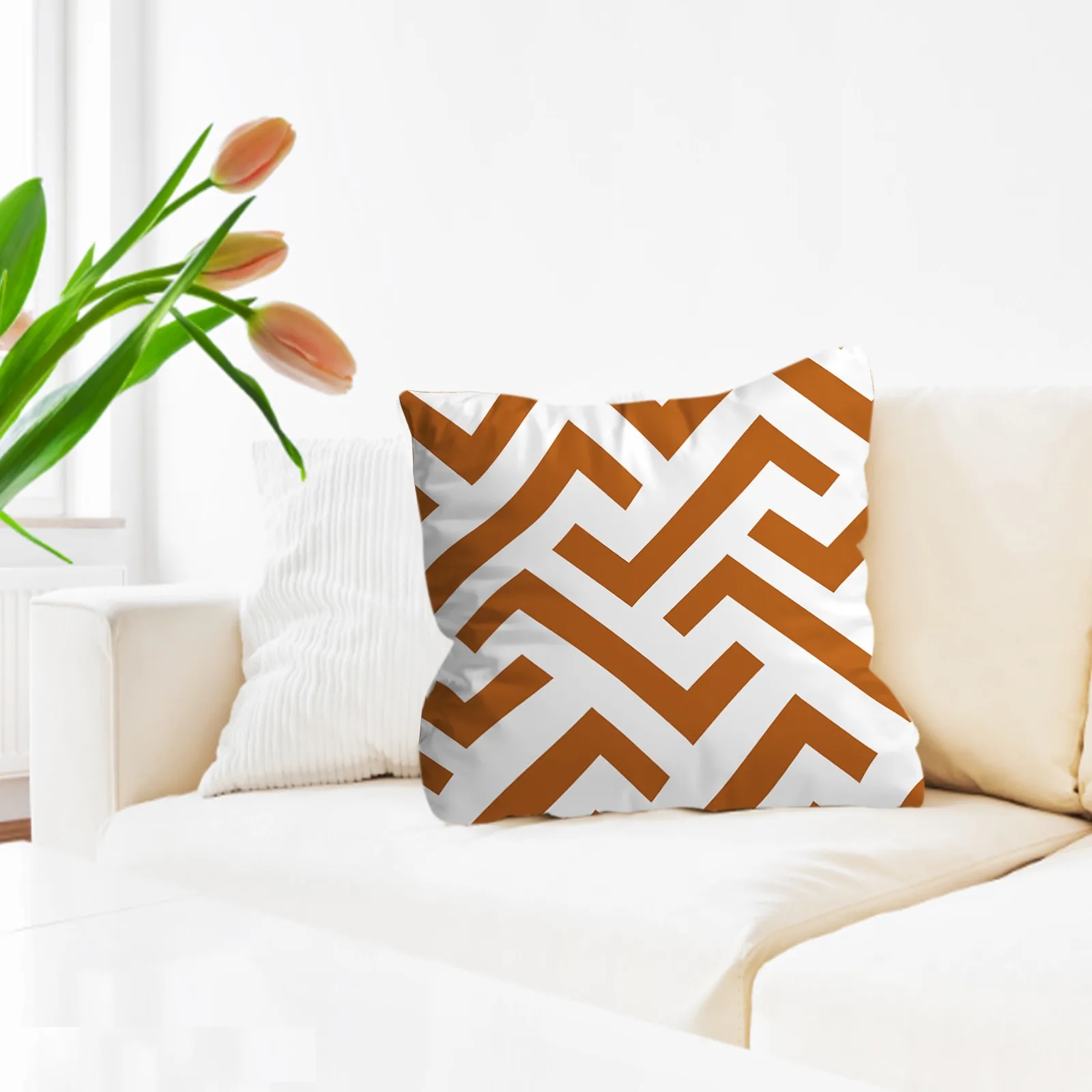 Decorative Pillowcase Decorative Geometric Line Pillowcase Home Sofa Pillowcase Satin Body Pillow Cover with Zipper
Decorative Pillowcase Decorative Geometric Line Pillowcase Home Sofa Pillowcase Satin Body Pillow Cover with Zipper