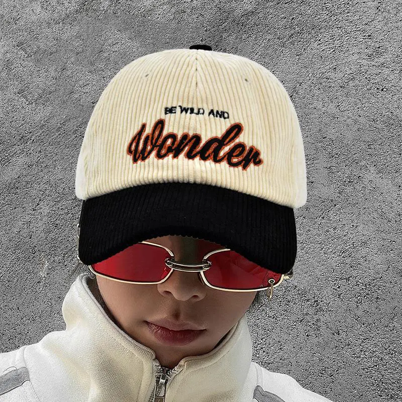 Fashion Corduroy Colorblock Embroidery Baseball Cap for Female Women's Winter Hat Cotton Snapback Men's Sun Adjustable Outdoor
Fashion Corduroy Colorblock Embroidery Baseball Cap for Female Women's Winter Hat Cotton Snapback Men's Sun Adjustable Outdoor