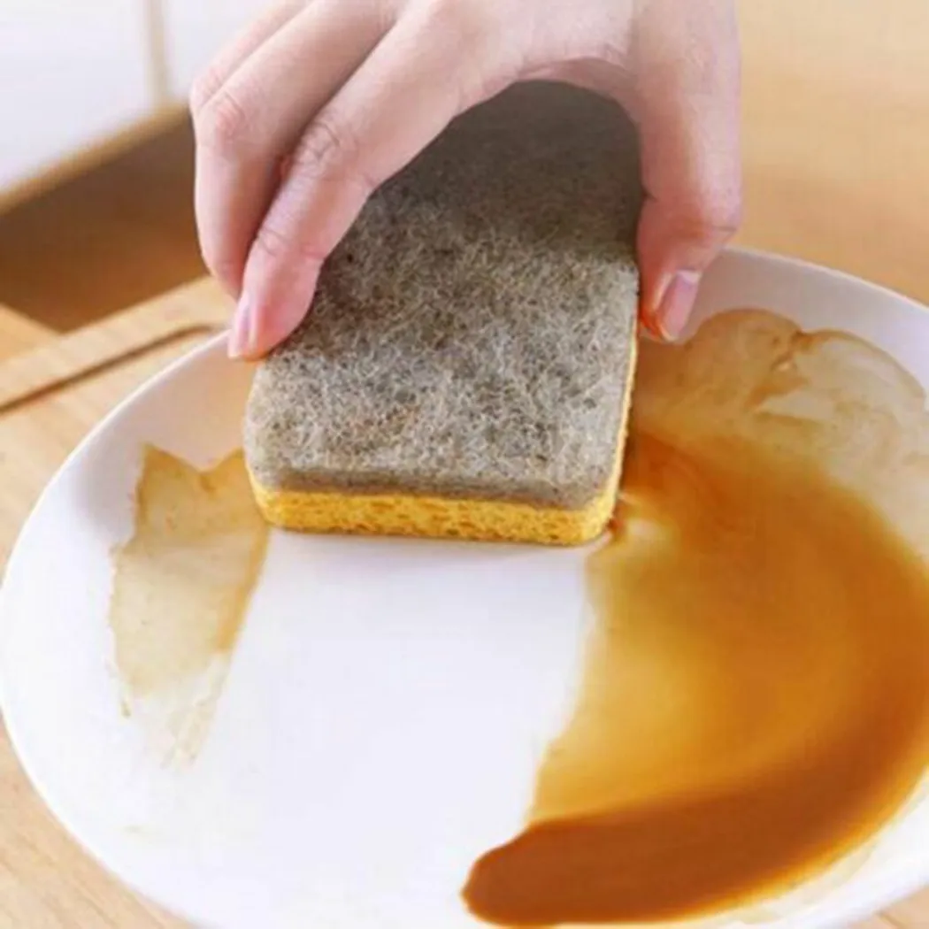 8x Eco-Friendly Wood Pulp Cotton Pulp Kitchen Dish Washing Cleaning Sponge Tool Decontamination Absorbent Scouring Pad
8x Eco-Friendly Wood Pulp Cotton Pulp Kitchen Dish Washing Cleaning Sponge Tool Decontamination Absorbent Scouring Pad