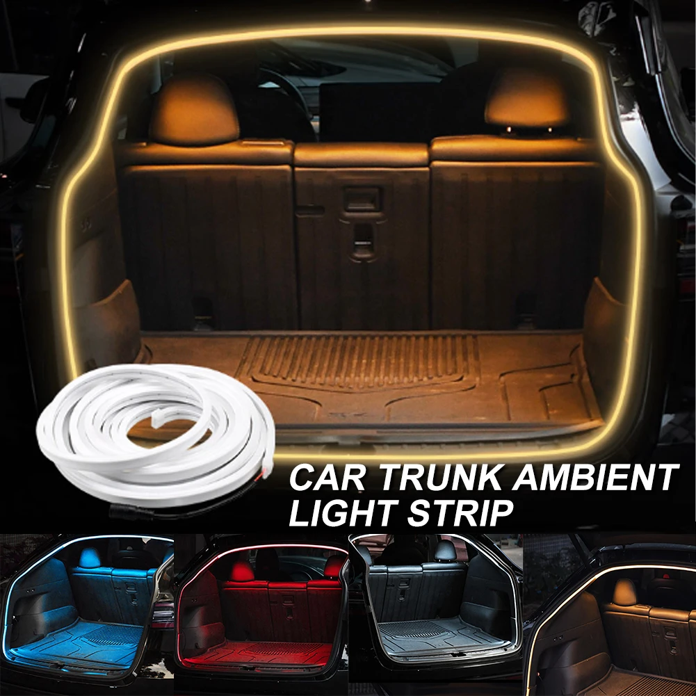 2023 New Car Frunk LED Light Strip 5m Front Rear Trunk Neon Strip Ambient Light Car Interior Accessories For Tesla Model Y 21-23
2023 New Car Frunk LED Light Strip 5m Front Rear Trunk Neon Strip Ambient Light Car Interior Accessories For Tesla Model Y 21-23