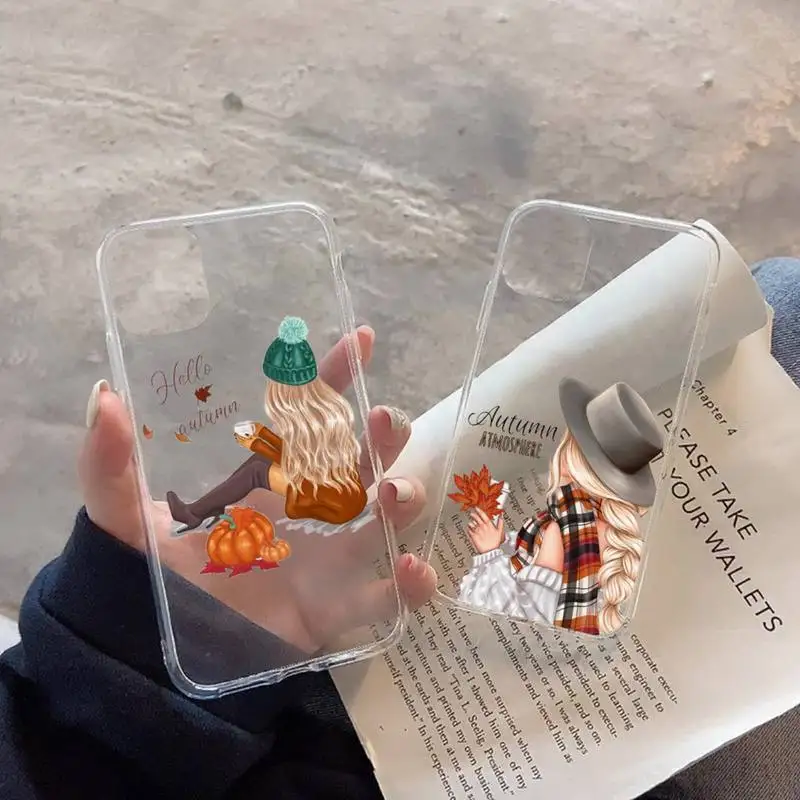 Happy autumn girl pumpkin fall maple leaf Phone Case Transparent soft For iphone 11 13 12 14 x xs xr pro max mini
Happy autumn girl pumpkin fall maple leaf Phone Case Transparent soft For iphone 11 13 12 14 x xs xr pro max mini
