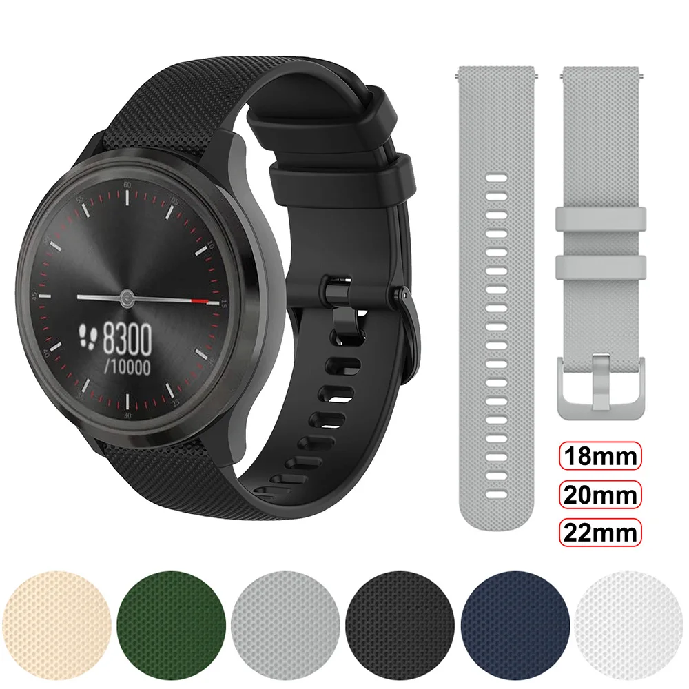 Premium Silicone Rubber Replacement Straps For Apple Smart Watch 18/20/22mm Men Women Solid Quick Release Wrist Watch Band
Premium Silicone Rubber Replacement Straps For Apple Smart Watch 18/20/22mm Men Women Solid Quick Release Wrist Watch Band