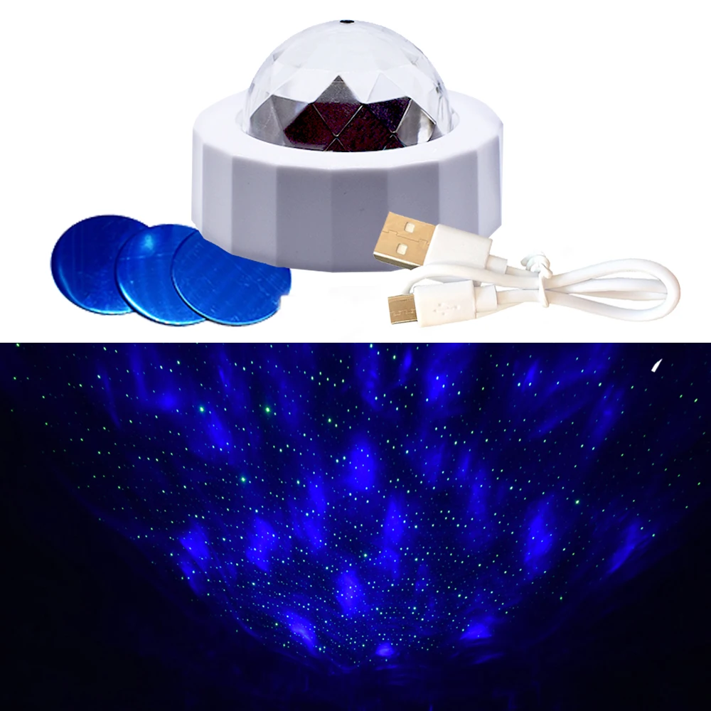 1pc Fashion Car Roof Star Light Interior LED Starry Atmosphere Ambient Projector Auto Decoration Night Home Decor DJ music Light
1pc Fashion Car Roof Star Light Interior LED Starry Atmosphere Ambient Projector Auto Decoration Night Home Decor DJ music Light