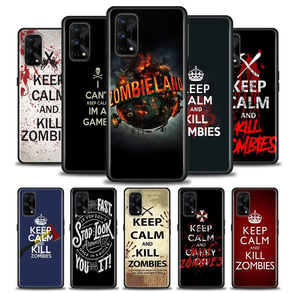 Keep Calm Kill Zombies Motif Funda Coque Phone Case for Realme 5 6 7 7i 8 8i 9i 9 XT GT GT2 C17 Pro 5G SE Master Neo2 Case Capa
Keep Calm Kill Zombies Motif Funda Coque Phone Case for Realme 5 6 7 7i 8 8i 9i 9 XT GT GT2 C17 Pro 5G SE Master Neo2 Case Capa