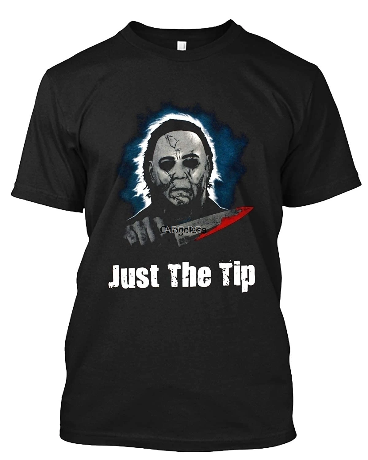 Хэллоуин Майкл Майерс футболка с надписью Just The Tip Подарочная для мужчин женщин |