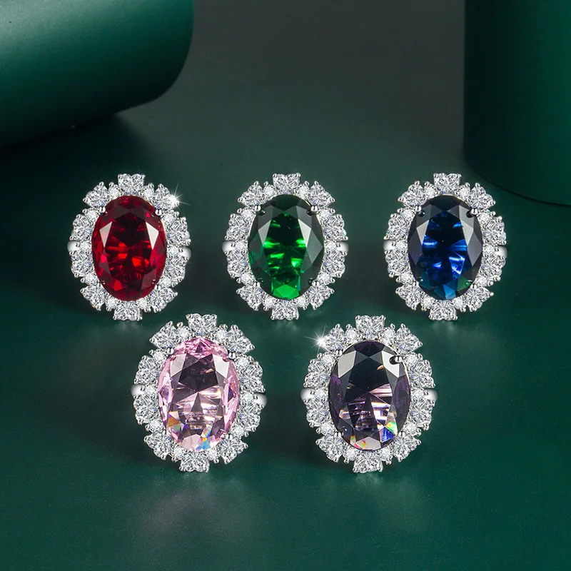 European and American Pigeon Egg Accessories Retro Luxury Full Diamond Ring Opening Adjustable To Attend The Banquet Ring
European and American Pigeon Egg Accessories Retro Luxury Full Diamond Ring Opening Adjustable To Attend The Banquet Ring