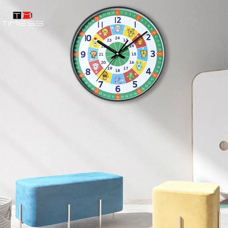 TIMESS Early Education Wall Clock Living Room Decor Modern Design Watch Wall Creative Home Decoration Horloge Free Shipping 
TIMESS Early Education Wall Clock Living Room Decor Modern Design Watch Wall Creative Home Decoration Horloge Free Shipping
