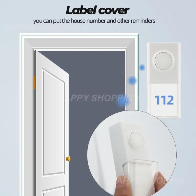 Wireless Door Bell Plug-free Usb Powered Led Night Light Memory Function Waterproof Smart Home 433mhz 5 Volume Levels
Wireless Door Bell Plug-free Usb Powered Led Night Light Memory Function Waterproof Smart Home 433mhz 5 Volume Levels