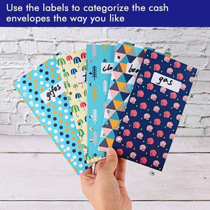 Cash Envelope System Wallet,With 12 Cash Budget Envelopes And 12 Budget Sheets For Family Financial Budget Planner
Cash Envelope System Wallet,With 12 Cash Budget Envelopes And 12 Budget Sheets For Family Financial Budget Planner
