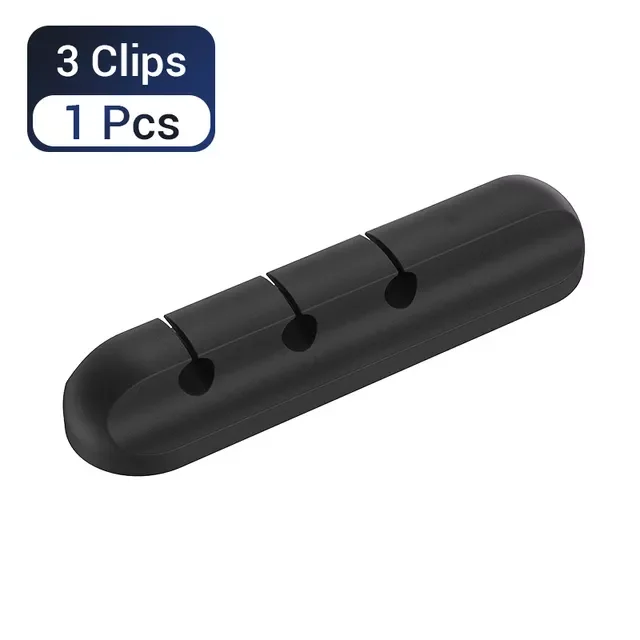 Holder for Cable Organizer Silicone USB Cable Winder Desktop Tidy Management Clip for Mouse Earphone Cable Organizer
Holder for Cable Organizer Silicone USB Cable Winder Desktop Tidy Management Clip for Mouse Earphone Cable Organizer