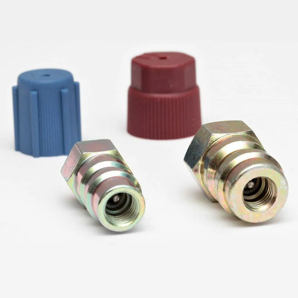 2 Sets Of A/C Charging Port Adapter Retrofit R12 To R134a Conversion Fitting Set Automobiles Air-conditioning Installation
2 Sets Of A/C Charging Port Adapter Retrofit R12 To R134a Conversion Fitting Set Automobiles Air-conditioning Installation
