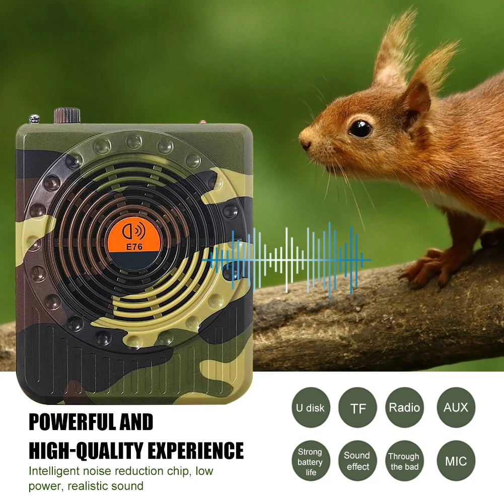 Hunting Decoy Call Electronic Bird Caller Electric Hunting Decoy Speaker MP3 Player With Remote Controller Hunting Accessories
Hunting Decoy Call Electronic Bird Caller Electric Hunting Decoy Speaker MP3 Player With Remote Controller Hunting Accessories
