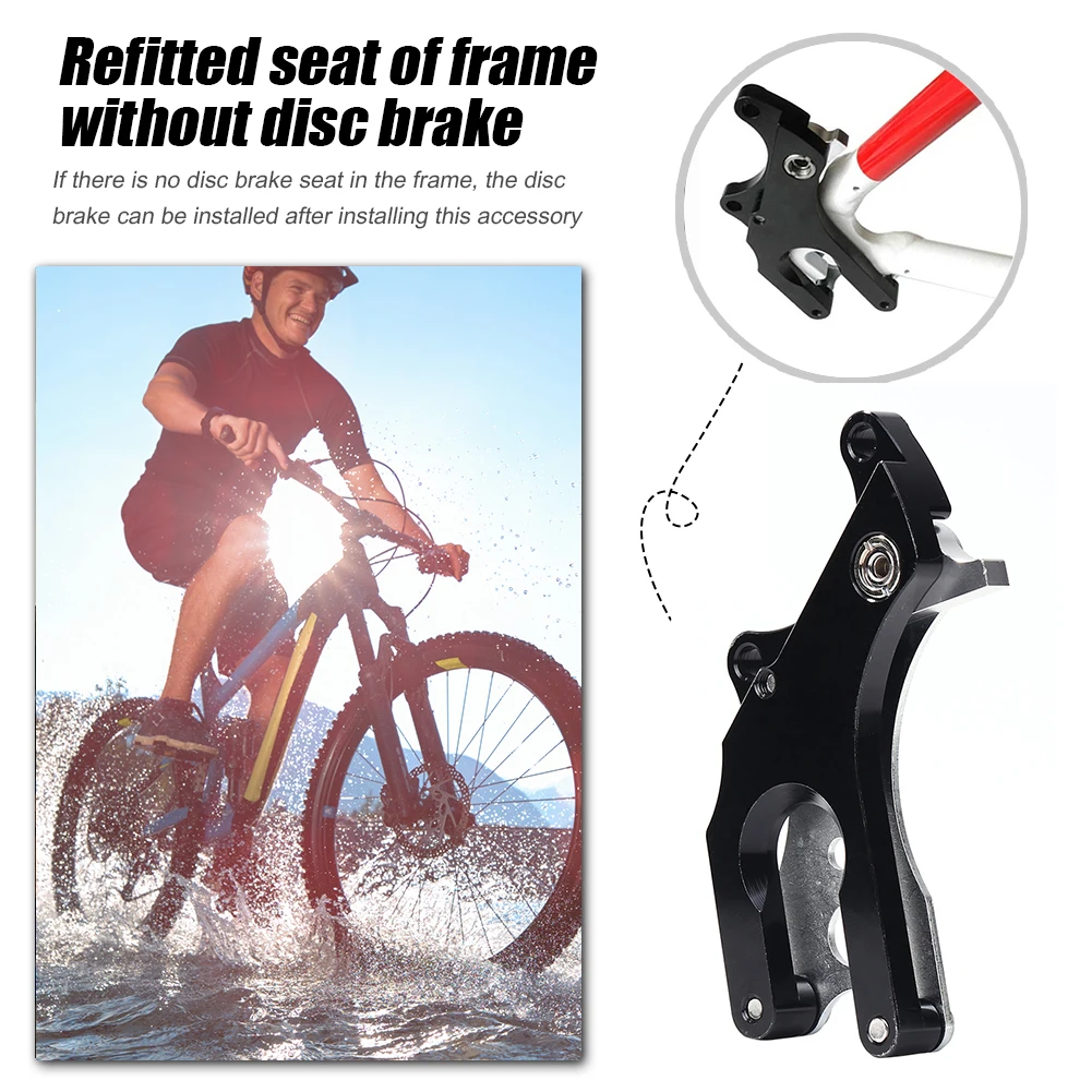 Bike No Disc Frame Mount MTB Road Bike Disc Brake Conversion Seat Disc Brake Adapter Cycling Accessories
Bike No Disc Frame Mount MTB Road Bike Disc Brake Conversion Seat Disc Brake Adapter Cycling Accessories