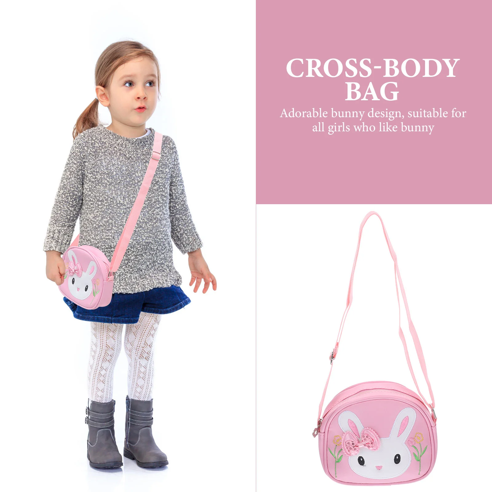 Girls Crossbody Bag Kids Purse Adorable Bunny Shoulder Bag Birthday Gift for Girls
Girls Crossbody Bag Kids Purse Adorable Bunny Shoulder Bag Birthday Gift for Girls