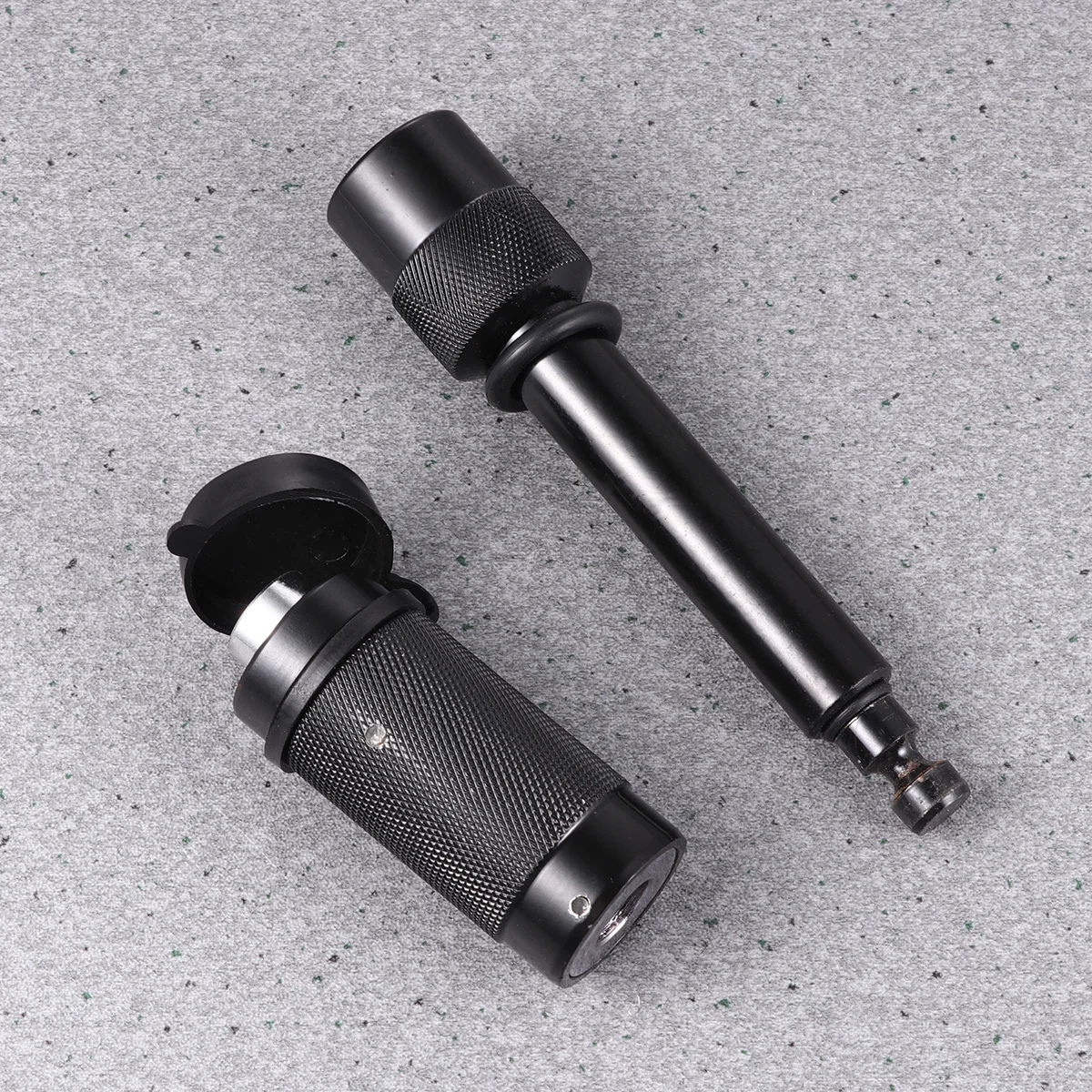 Anti-theft Latch Lock Locking Pin Key Coated Dual Receiver Locking Hitch Pin Black
Anti-theft Latch Lock Locking Pin Key Coated Dual Receiver Locking Hitch Pin Black