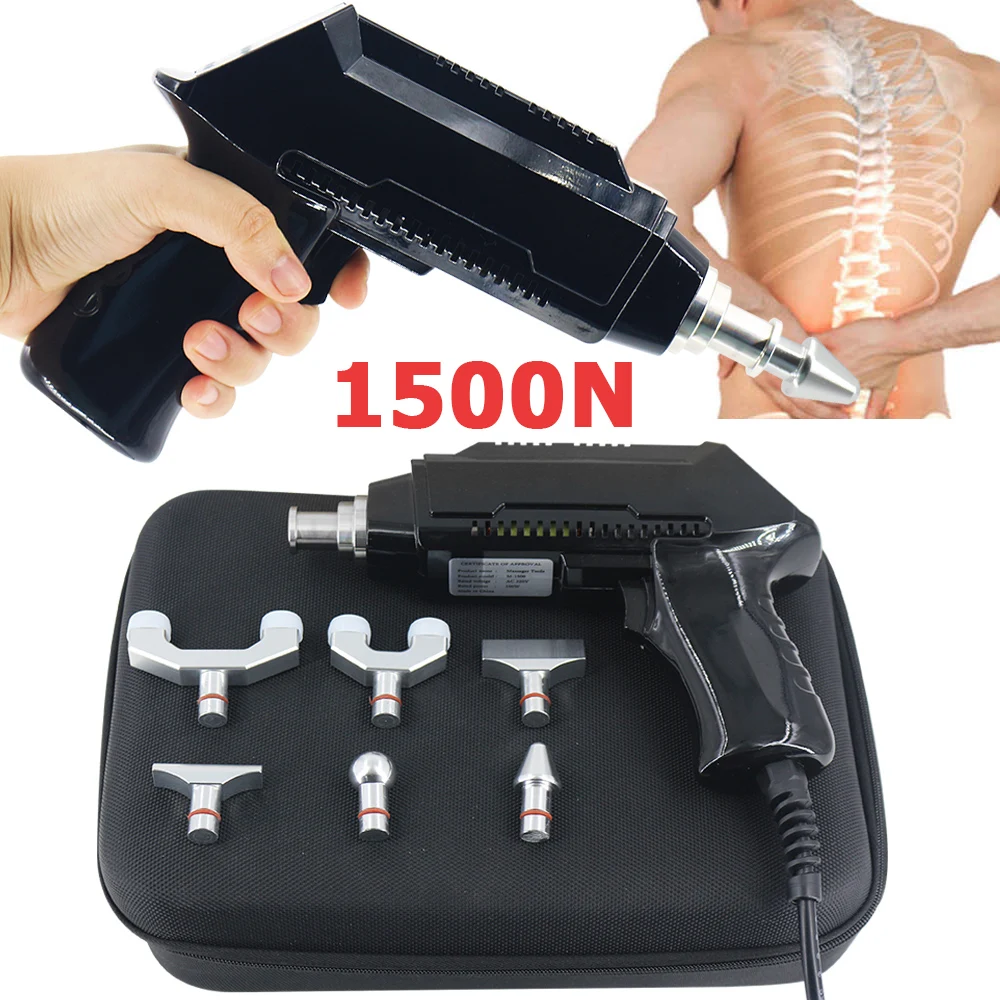 Electric Correction Gun 1500N Spine and Cervical Massage Adjusting Tool to Relieve Waist Pain Health Care Chiropractic Device
Electric Correction Gun 1500N Spine and Cervical Massage Adjusting Tool to Relieve Waist Pain Health Care Chiropractic Device