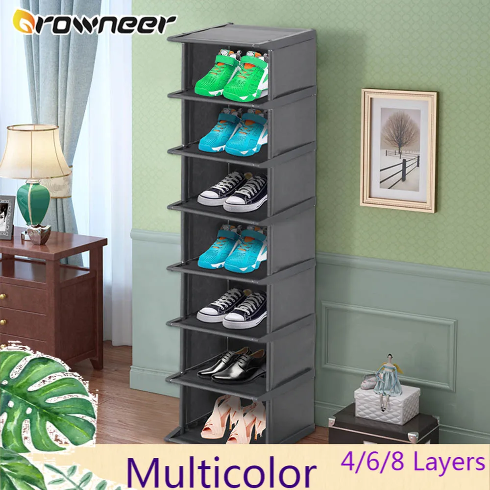 4/6/8 Layers Shoe Shelf Metal Non-woven Multilayer Shoe Rack Dustproof Detachable Colorful Shoes Storage Organizer Easy Assembly
4/6/8 Layers Shoe Shelf Metal Non-woven Multilayer Shoe Rack Dustproof Detachable Colorful Shoes Storage Organizer Easy Assembly