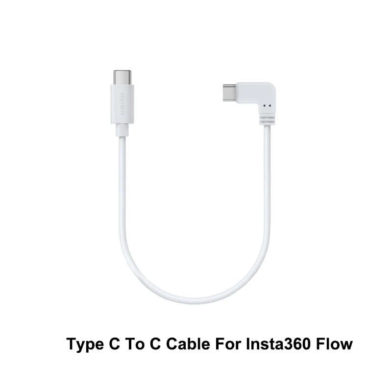 

Origina Insta 360 Type-C to C USB Power Cable For Insta360 Flow Gimbals Accessories