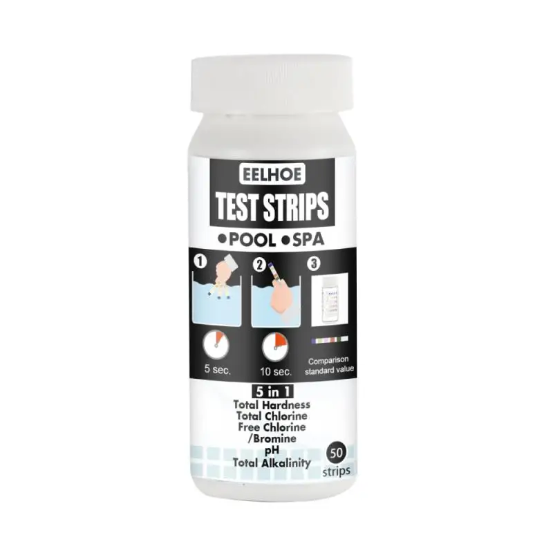 3-in-1 Swimming Pool Spa Water Test Strips Litmus Paper Ph Test Strips Water Cosmetic Soil Acidity Test Strips With Control Card
3-in-1 Swimming Pool Spa Water Test Strips Litmus Paper Ph Test Strips Water Cosmetic Soil Acidity Test Strips With Control Card