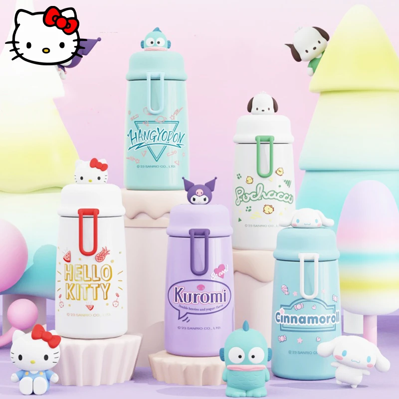 Sanrio HelloKitty Cinnamoroll Kuromi Water Cup Kawaii Anime Girl Stainless Steel Portable Water Cup Student Cartoon Thermos Cup
Sanrio HelloKitty Cinnamoroll Kuromi Water Cup Kawaii Anime Girl Stainless Steel Portable Water Cup Student Cartoon Thermos Cup