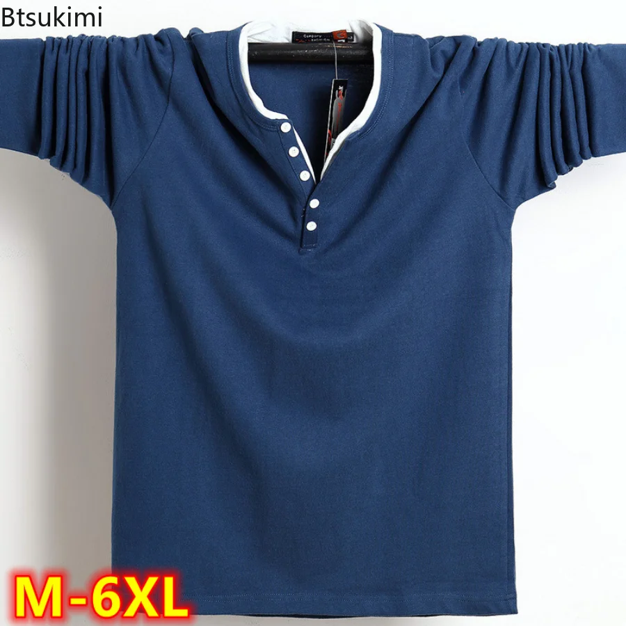 New 2023 Spring Autumn Men's Long Sleeve T Shirt Solid 100%Cotton Long Sleeve Polo T Shirts Men Casual T-Shirt Roupas Masculinas
New 2023 Spring Autumn Men's Long Sleeve T Shirt Solid 100%Cotton Long Sleeve Polo T Shirts Men Casual T-Shirt Roupas Masculinas