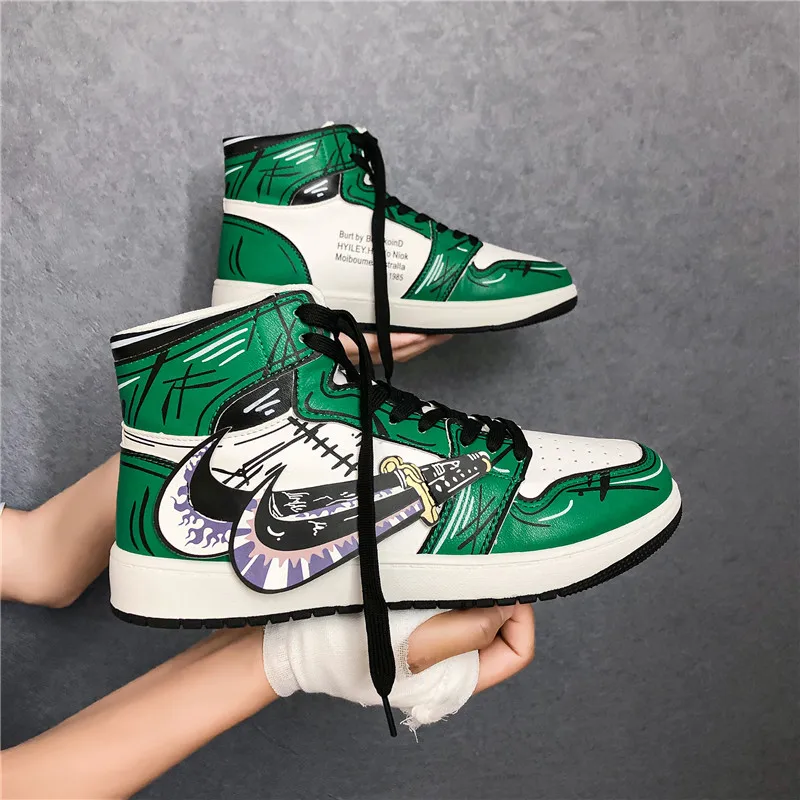 Anime Shoes Men Women PU Leather High Top Cartoon Anime Cosplay Accessories Male Casual Anime Sneakers
Anime Shoes Men Women PU Leather High Top Cartoon Anime Cosplay Accessories Male Casual Anime Sneakers