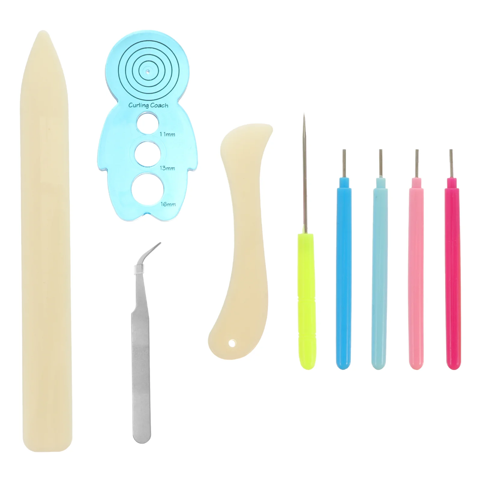 9pcs Quilling Tool, Including Rolling Quilling Pen,, Tweezers Folder Tools for DIY, Handcraft, Scrapbooking, Making
9pcs Quilling Tool, Including Rolling Quilling Pen,, Tweezers Folder Tools for DIY, Handcraft, Scrapbooking, Making