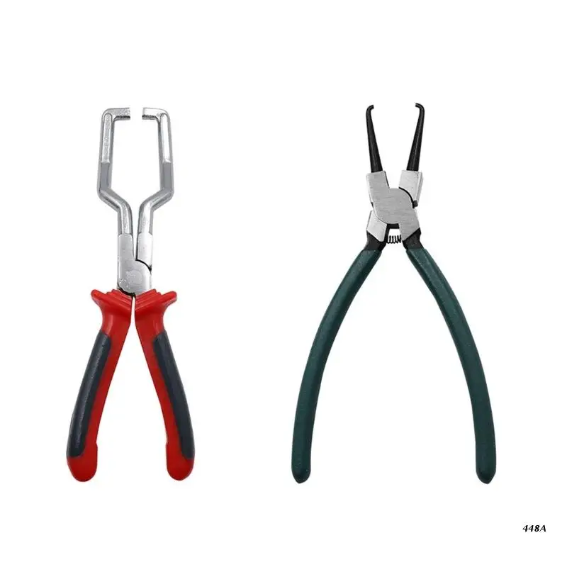 Upgraded Fuel Line Plier Car Fuel Line Removal Plier Pipe Plier for Petrol- Clip Pipe Hose- Release Disconnect- 2 Sizes
Upgraded Fuel Line Plier Car Fuel Line Removal Plier Pipe Plier for Petrol- Clip Pipe Hose- Release Disconnect- 2 Sizes
