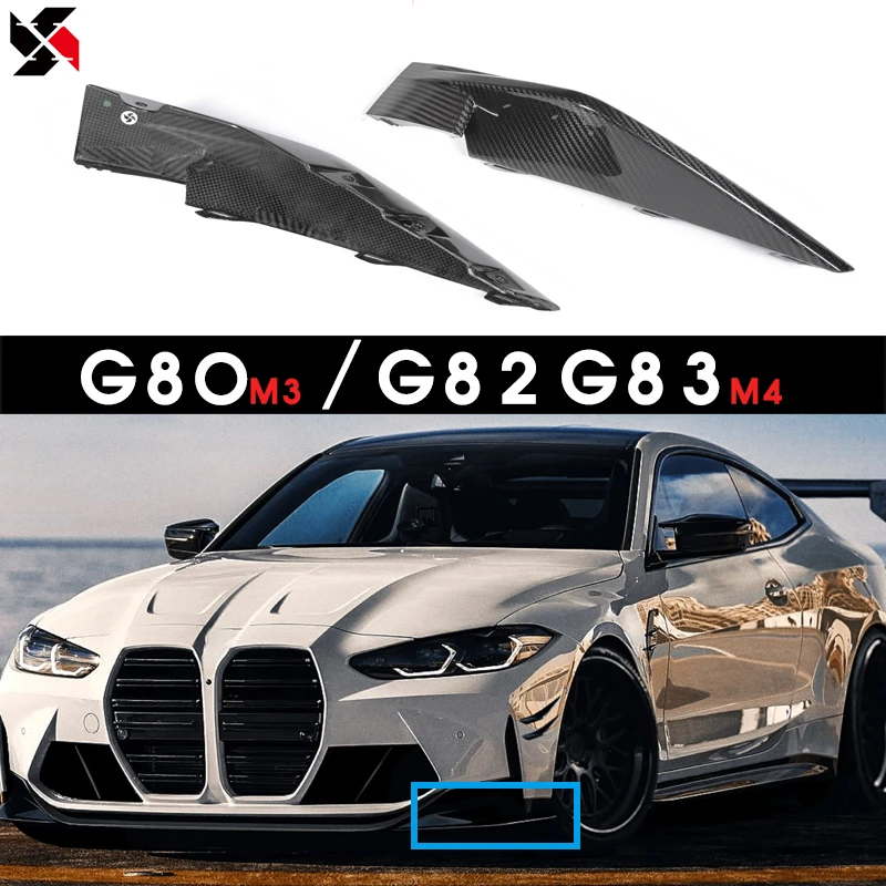 Replacement OEM Type Dry Carbon Front Bumper Canards Diffuser For BMW G80 G82 G83 M3 M4 2020-IN Car Accessories Splitters
Replacement OEM Type Dry Carbon Front Bumper Canards Diffuser For BMW G80 G82 G83 M3 M4 2020-IN Car Accessories Splitters