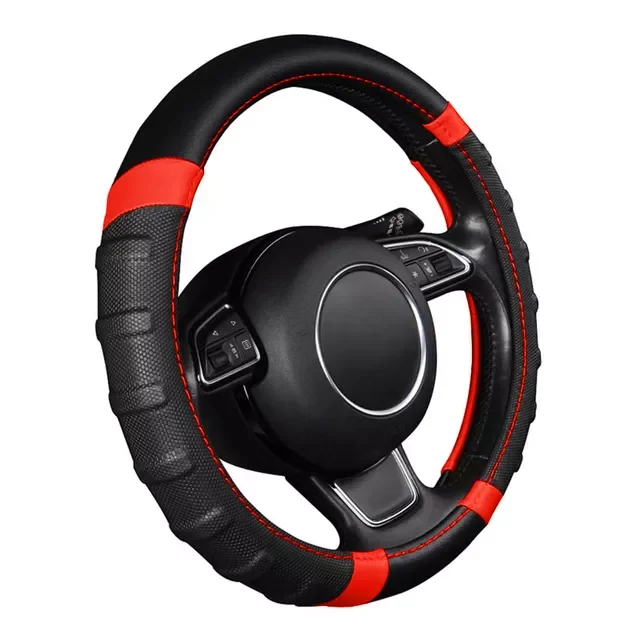 Willow Patterned Massage Car Steering Wheel Cover Soccer Pattern Splice Light Leather 38 CM Most Car Styling
Willow Patterned Massage Car Steering Wheel Cover Soccer Pattern Splice Light Leather 38 CM Most Car Styling