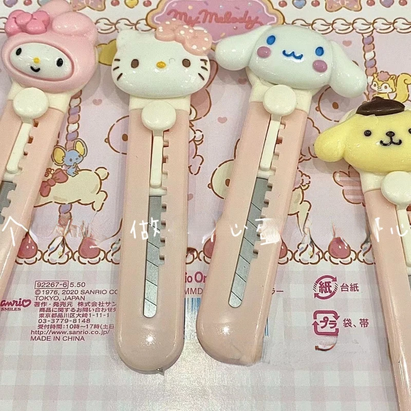 Sanrio Hell Kitty Knife Cute Art Knife Sharp Small Mini Cute Portable Express Unpacking Artifact Paper Cutter
Sanrio Hell Kitty Knife Cute Art Knife Sharp Small Mini Cute Portable Express Unpacking Artifact Paper Cutter
