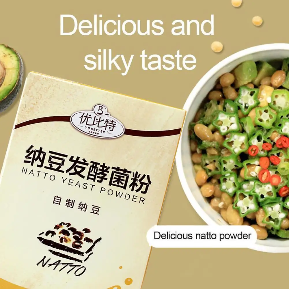 10X Natto Powder Bacillus Subtilis Nattokinase Agent Soybeans Powder For Household Health Bacillus Subtilis Active Natto
10X Natto Powder Bacillus Subtilis Nattokinase Agent Soybeans Powder For Household Health Bacillus Subtilis Active Natto