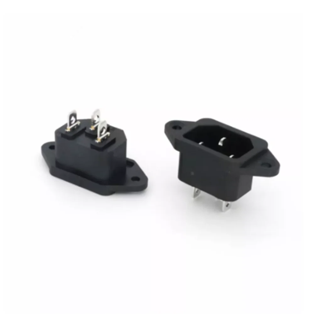 5Pcs AC 250V 10A 3P IEC320 C14 AC-04 Male Plug Panel Screw Mount Power Inlet Sockets Receptacle Connector
5Pcs AC 250V 10A 3P IEC320 C14 AC-04 Male Plug Panel Screw Mount Power Inlet Sockets Receptacle Connector