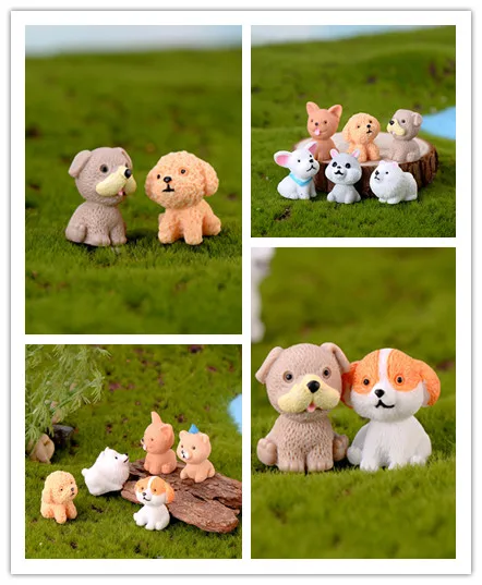 New Resin Dog Ornament Family Micro Landscape Decoration Mini Dog Crafts Miniatures Figurines For Home Decor Puppy Accessories
New Resin Dog Ornament Family Micro Landscape Decoration Mini Dog Crafts Miniatures Figurines For Home Decor Puppy Accessories