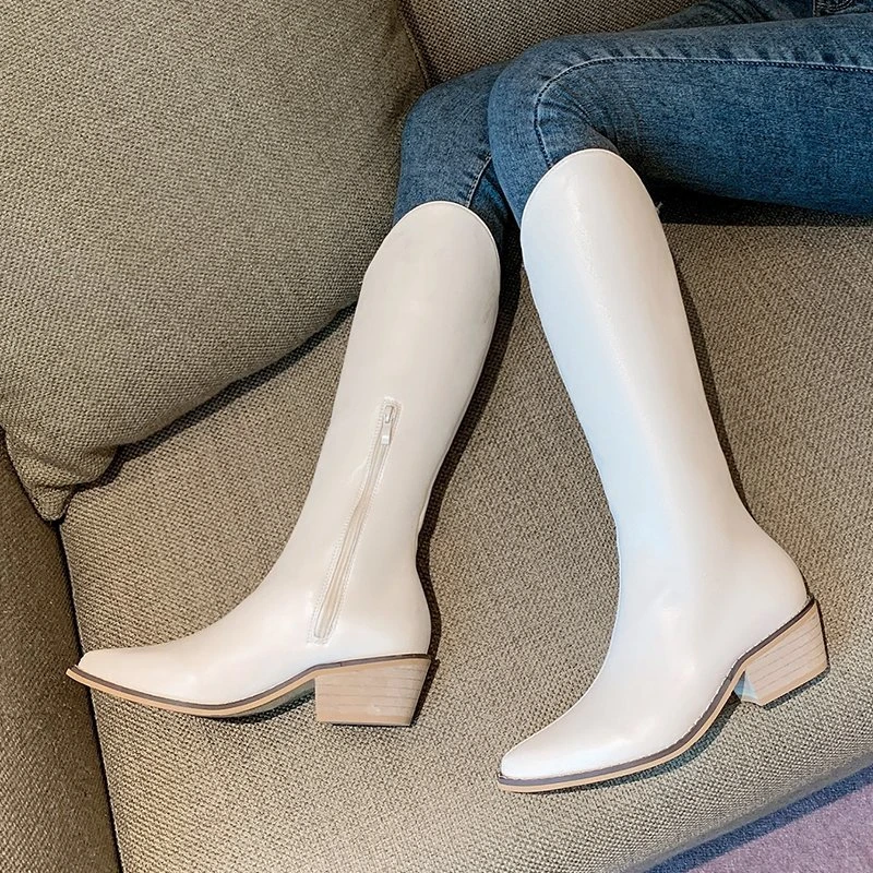 Sexy Knee-high Boots Cowboy Western Boots 2023 Hot Spring Knight Boots Pu Leather Women Long Boots Female Shoes Plus Size 35-40
Sexy Knee-high Boots Cowboy Western Boots 2023 Hot Spring Knight Boots Pu Leather Women Long Boots Female Shoes Plus Size 35-40