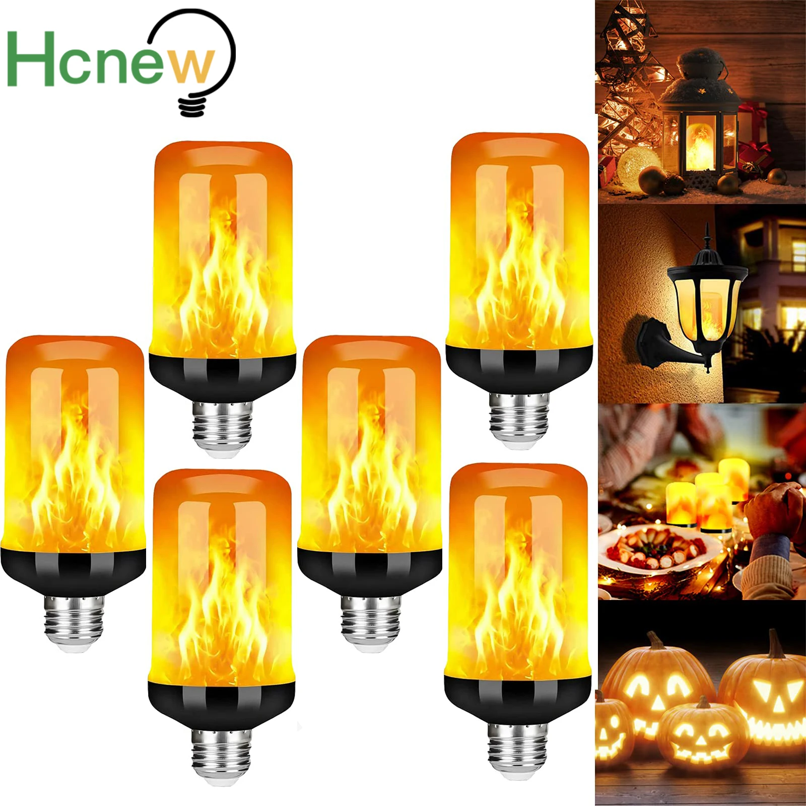 E14 E27 4 mode Flame effect decorative bulbs LED dynamic flame light Creative corn bulb Flame simulation effect Night lighting
E14 E27 4 mode Flame effect decorative bulbs LED dynamic flame light Creative corn bulb Flame simulation effect Night lighting