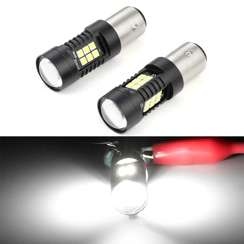 ISincer 1157 LED Car No Error Bulb BAY15D 3030 21-SMD Clearance Light Bulb Replacement For Reverse Brake Light Turn Signal White
ISincer 1157 LED Car No Error Bulb BAY15D 3030 21-SMD Clearance Light Bulb Replacement For Reverse Brake Light Turn Signal White
