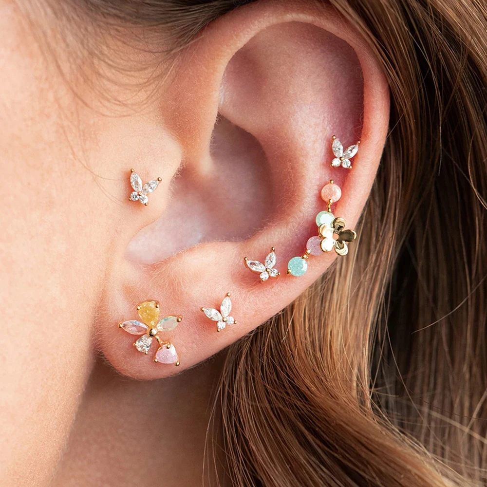 2022 New Design Butterfly Gold Color Ear Studs Earrings for Woman Korean Crystal Fashion Jewelry Unusual Accessories Girls
2022 New Design Butterfly Gold Color Ear Studs Earrings for Woman Korean Crystal Fashion Jewelry Unusual Accessories Girls