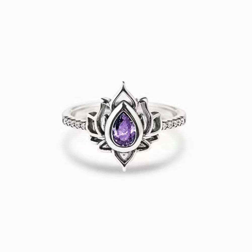 2022 New Boho Retro Lotus Ring Water Drop Flower Rings for Women Men Inlaid Zircon Simple Fashion Light Luxury Jewelry Gifts
2022 New Boho Retro Lotus Ring Water Drop Flower Rings for Women Men Inlaid Zircon Simple Fashion Light Luxury Jewelry Gifts