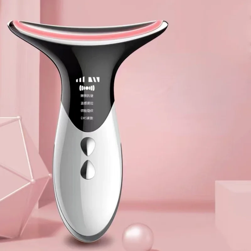 Neck Anti Wrinkle Face Lifting Beauty Device LED Photon Therapy Skin Care EMS Tighten Massager Reduce Double Chin WrinkleRemoval
Neck Anti Wrinkle Face Lifting Beauty Device LED Photon Therapy Skin Care EMS Tighten Massager Reduce Double Chin WrinkleRemoval