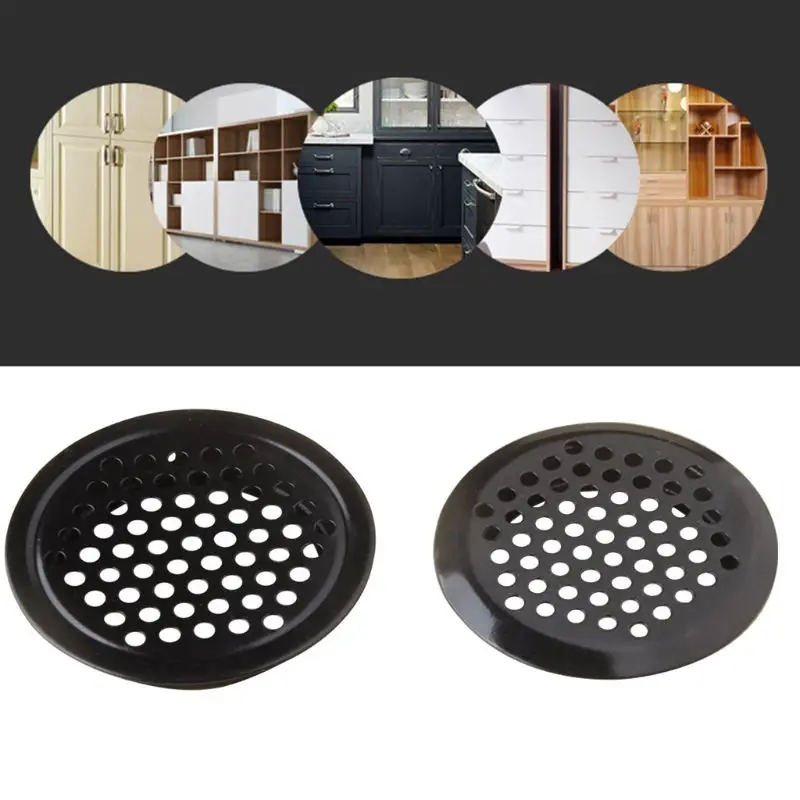 10Pcs/Set 19-53mm Wardrobe Cabinet Mesh Hole Stainless Steel Louver Air Vent Ventilation Cover Accessories
10Pcs/Set 19-53mm Wardrobe Cabinet Mesh Hole Stainless Steel Louver Air Vent Ventilation Cover Accessories
