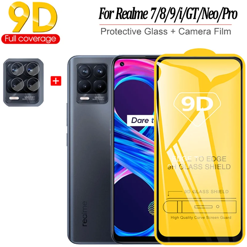 Realme 8 Pro Glass,9D Protective Glass for Realme 8i 7 9i Lens Film Realme GT Neo 2 3 Screen Protector Realmi 9 Pro Plus Glass
Realme 8 Pro Glass,9D Protective Glass for Realme 8i 7 9i Lens Film Realme GT Neo 2 3 Screen Protector Realmi 9 Pro Plus Glass