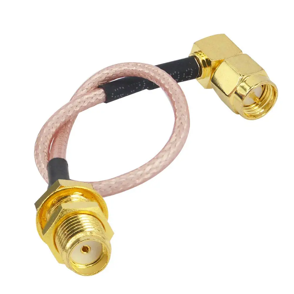 15/20/30cmSMA Female To SMA Right Angle Male Jumper Pigtail RG316 For Antenna GSM Router/WIFI Antenna/camera Pigtail Cable RF
15/20/30cmSMA Female To SMA Right Angle Male Jumper Pigtail RG316 For Antenna GSM Router/WIFI Antenna/camera Pigtail Cable RF