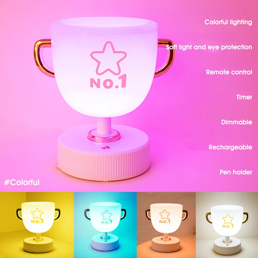 LED Baby Night Light Bedside Lamp Trophy Pen Holder Dimmable Kids Lamp for Nursing Breastfeading
LED Baby Night Light Bedside Lamp Trophy Pen Holder Dimmable Kids Lamp for Nursing Breastfeading