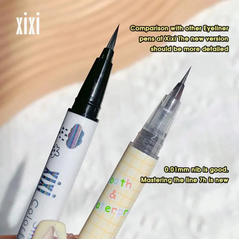 5 Colors Waterproof Eye Liner Liquid Eyeliner Pen Soft Smooth Colored Eyeliner Pencil Ultra-fine Silkworm Pen Eyes Makeup
5 Colors Waterproof Eye Liner Liquid Eyeliner Pen Soft Smooth Colored Eyeliner Pencil Ultra-fine Silkworm Pen Eyes Makeup