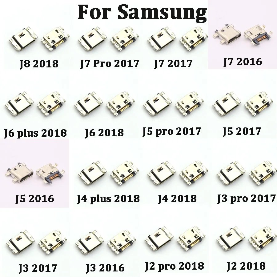100Pcs Charger USB Charging Port Dock Connector For Samsung J2 J3 J4 J5 J6 Plus J7 Pro J8 2016 2017 2018 Type-C Charger Socket
100Pcs Charger USB Charging Port Dock Connector For Samsung J2 J3 J4 J5 J6 Plus J7 Pro J8 2016 2017 2018 Type-C Charger Socket