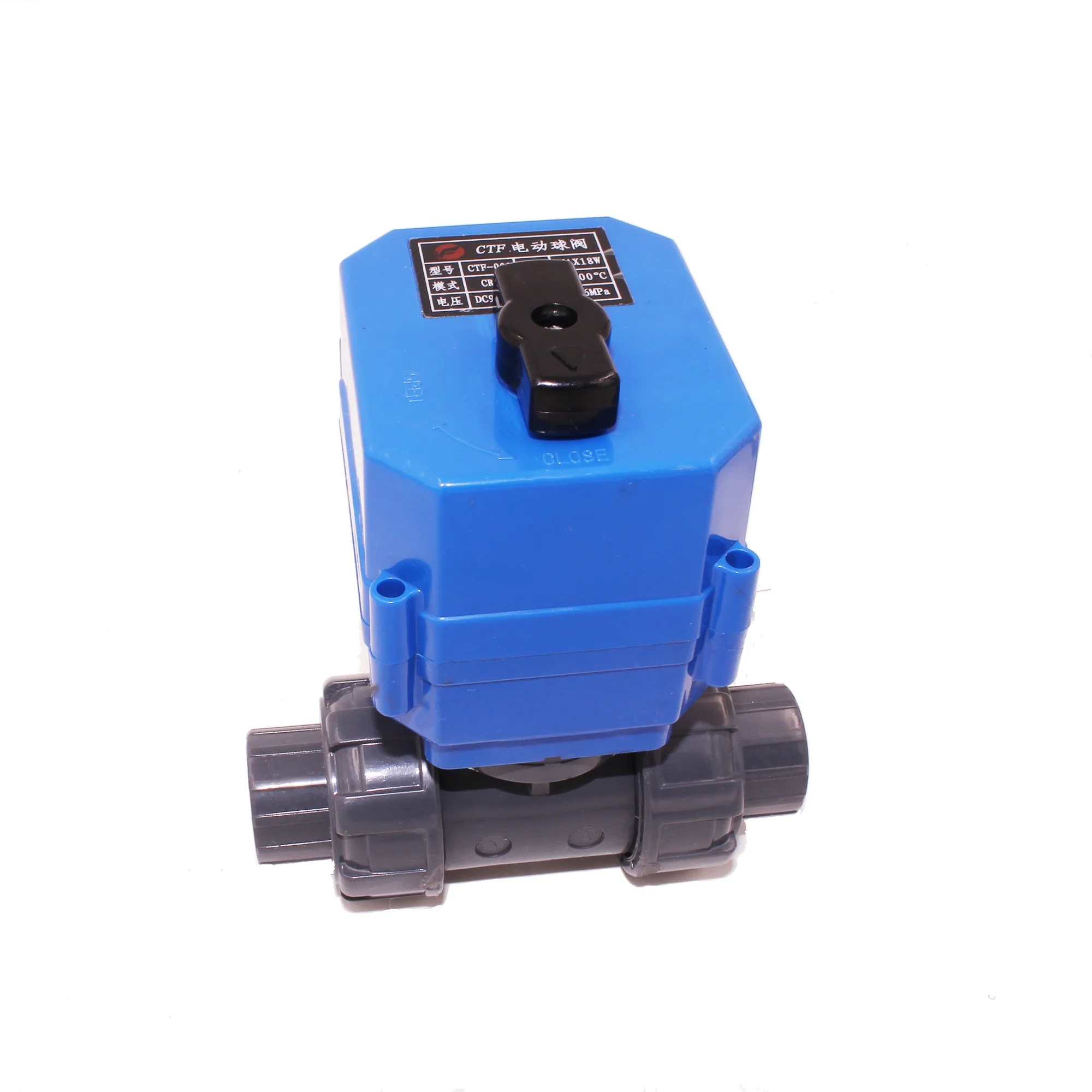220v motorized pvc valve CTF-001 DN40 DN32 DN25 UPVC thread normally close 12v motorized pvc ball valves
220v motorized pvc valve CTF-001 DN40 DN32 DN25 UPVC thread normally close 12v motorized pvc ball valves