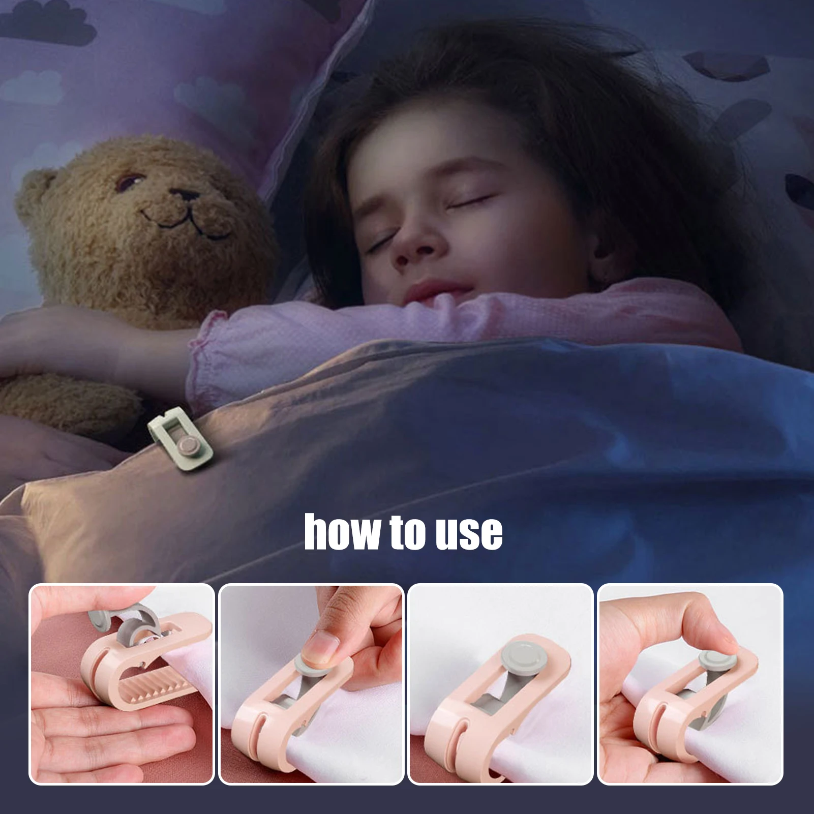 6Pcs Duvet Clips Non-slip Quilt Blanket Clip Duvet Sheet Fixer Anti-run Bed Sheet Clips Quilt Fastener Sleep Clothes Pegs
6Pcs Duvet Clips Non-slip Quilt Blanket Clip Duvet Sheet Fixer Anti-run Bed Sheet Clips Quilt Fastener Sleep Clothes Pegs