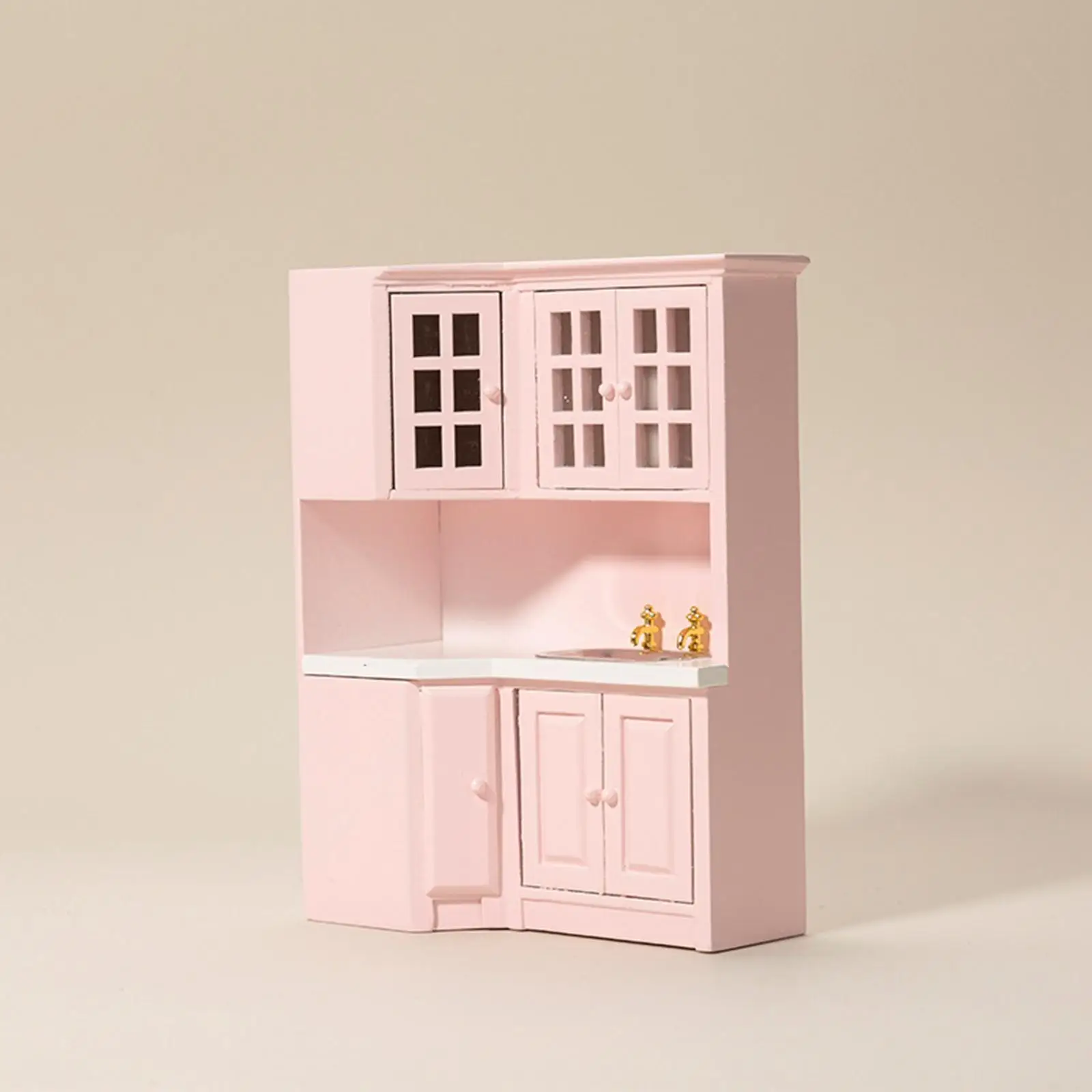 1:12 Scale Miniature Cabinet with Sink Doll House DIY Decor Dollhouse Kitchen Furniture 
1:12 Scale Miniature Cabinet with Sink Doll House DIY Decor Dollhouse Kitchen Furniture